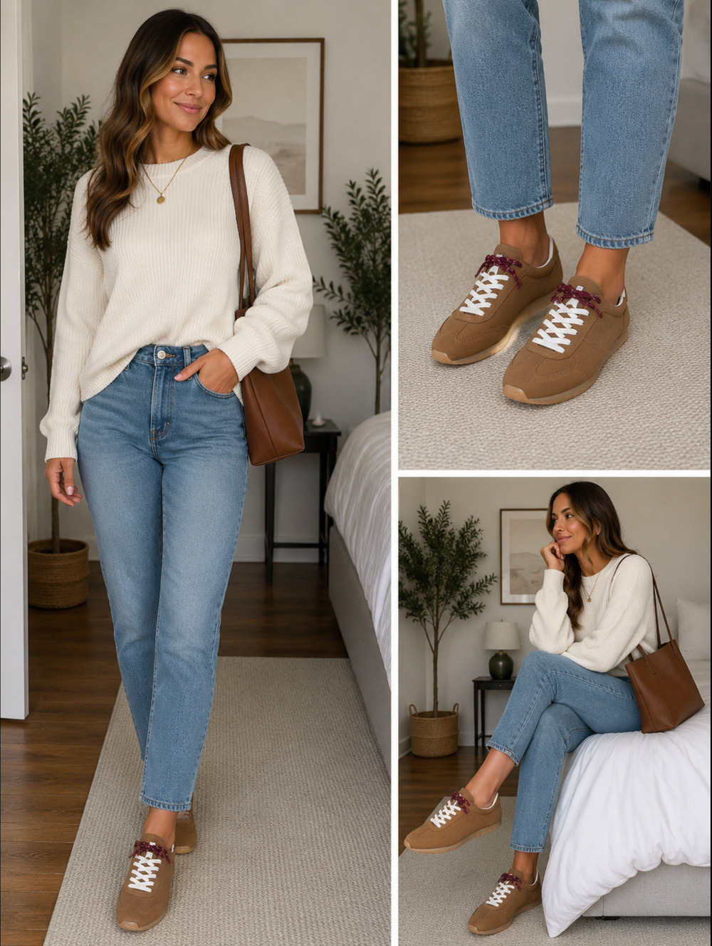 🤎 Universal Thread Brown Faux Suede Sneakers ONLY – Women's Sz 10 – NWT